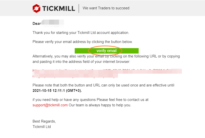 How to open a Tickmill real account