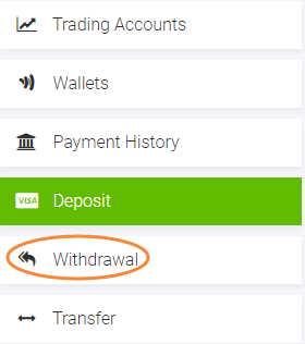 How to withdraw from Tickmill